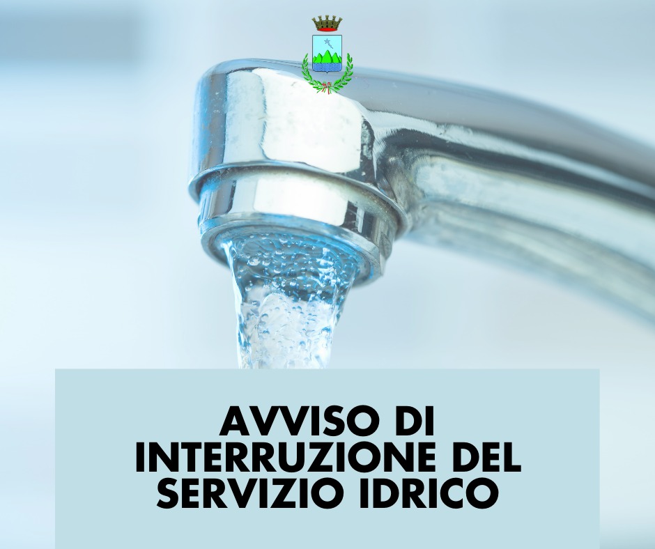 Avviso possibili interruzioni idriche del 7 gennaio 2026